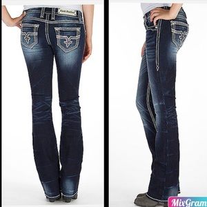 🖤Rock Rival Boot Cut Jeans sz 25🖤